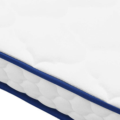 Traagschuimmatras 80x200x17 cm wit