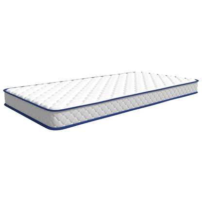 Traagschuimmatras 90x190x17 cm wit