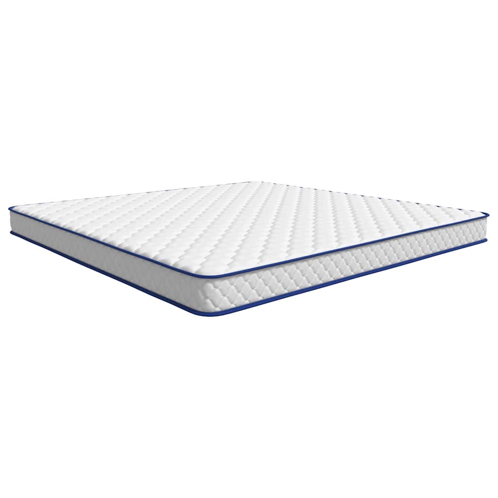 Traagschuimmatras 200x200x17 cm wit