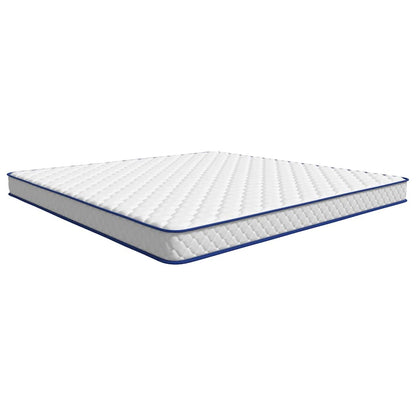 Traagschuimmatras 200x200x17 cm wit