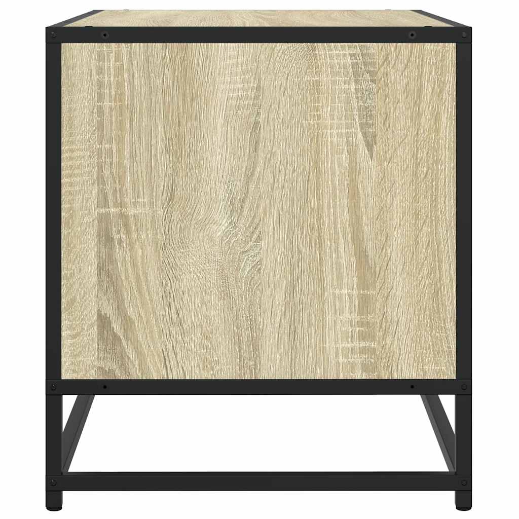 Tv-meubel 270x40x46 cm bewerkt hout sonoma eikenkleurig