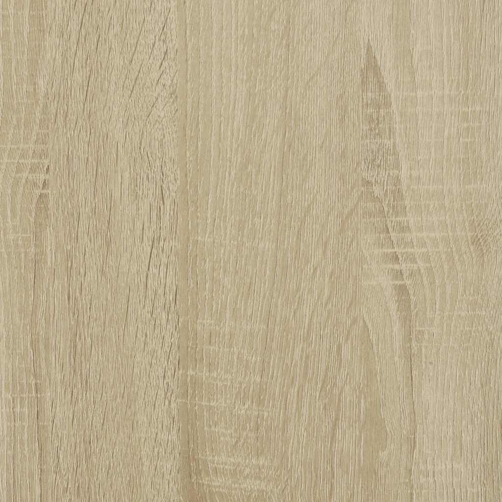 Boekenkast 80,5x35x170,5 cm bewerkt hout sonoma eikenkleurig
