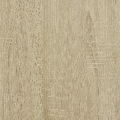 Boekenkast 80,5x35x170,5 cm bewerkt hout sonoma eikenkleurig