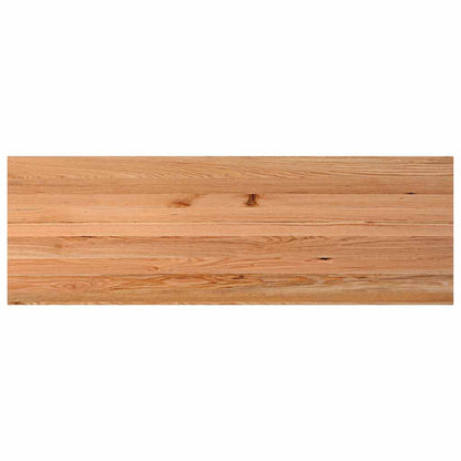 Eettafel rechthoekig 240x80x74 cm massief eikenhout lichtbruin