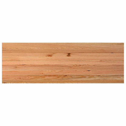 Eettafel rechthoekig 240x80x74 cm massief eikenhout lichtbruin