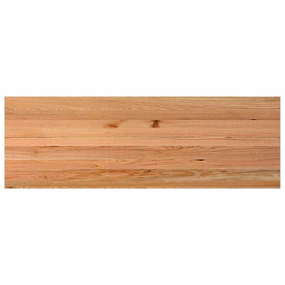 Eettafel rechthoekig 240x80x74 cm massief eikenhout lichtbruin