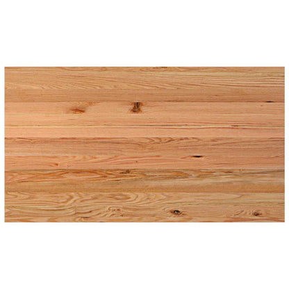 Eettafel rechthoekig 180x90x74 cm massief eikenhout lichtbruin
