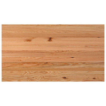 Eettafel rechthoekig 180x100x74 cm massief eikenhout lichtbruin