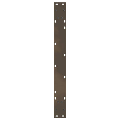 Eettafel met natuurlijke rand 200x100x74 cm massief eikenhout