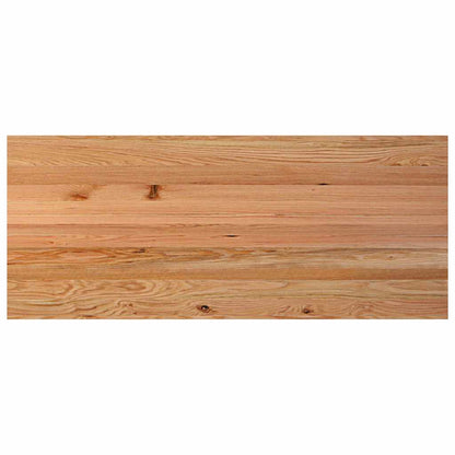 Eettafel rechthoekig 240x100x74 cm massief eikenhout lichtbruin