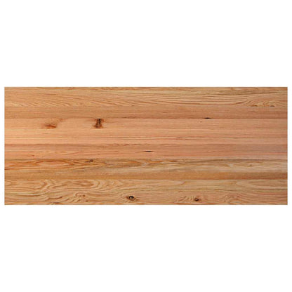Eettafel rechthoekig 240x100x74 cm massief eikenhout lichtbruin