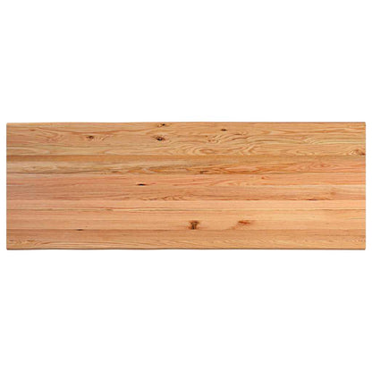 Eettafel rechthoekig 280x100x74 cm massief eikenhout lichtbruin