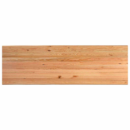Eettafel rechthoekig 320x100x74 cm massief eikenhout lichtbruin