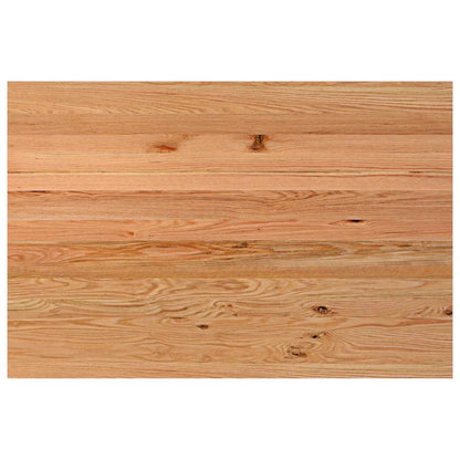 Eettafel rechthoekig 180x120x74 cm massief eikenhout lichtbruin
