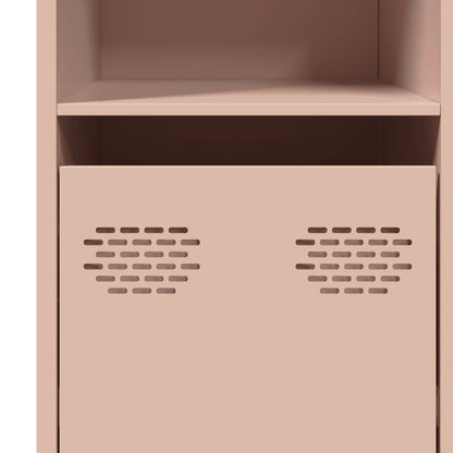 Dressoir 135x39x73,5 cm koudgewalst staal roze