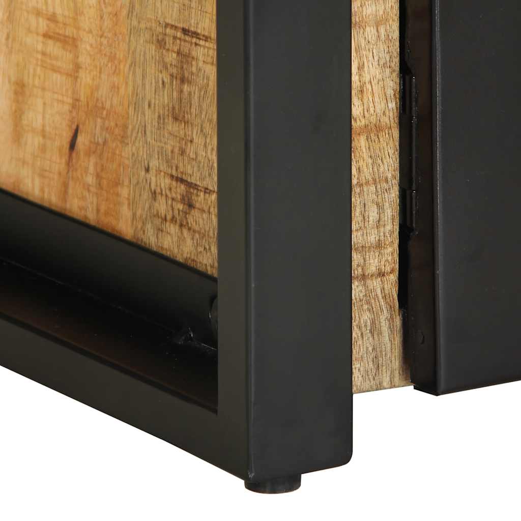 Salontafel 90x50x36 cm massief ruw mangohout