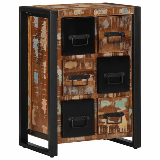 Dressoir 50x35x70 cm massief gerecycled hout