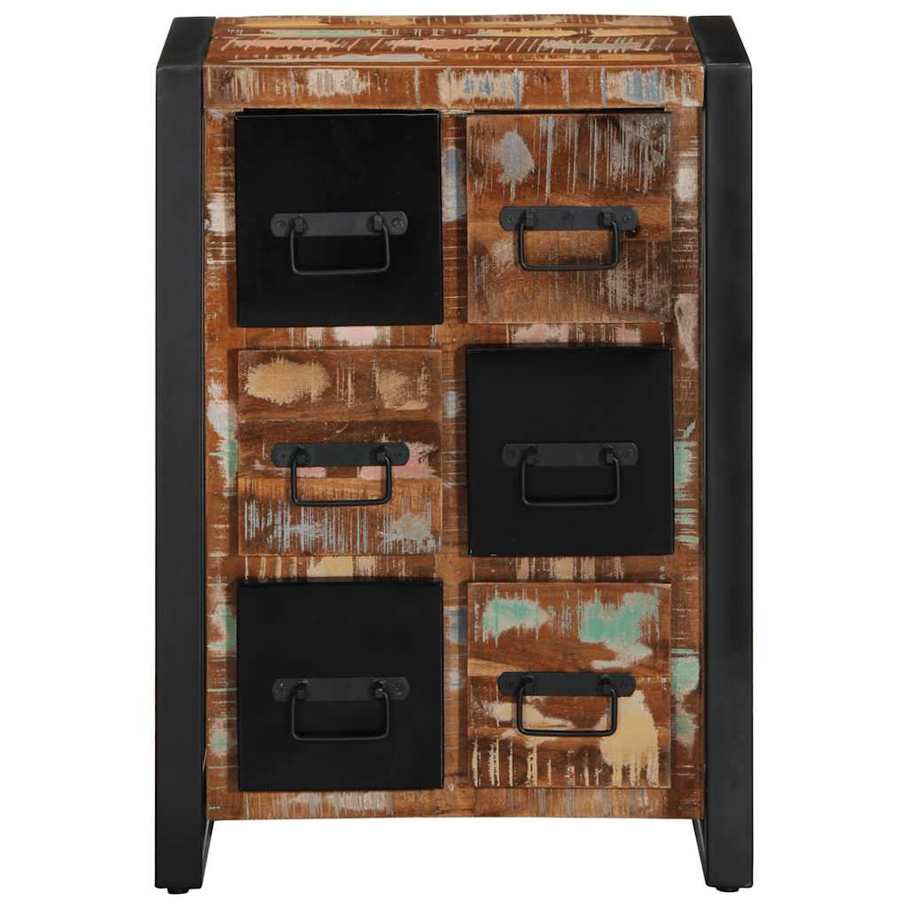 Dressoir 50x35x70 cm massief gerecycled hout