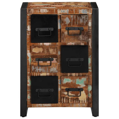 Dressoir 50x35x70 cm massief gerecycled hout