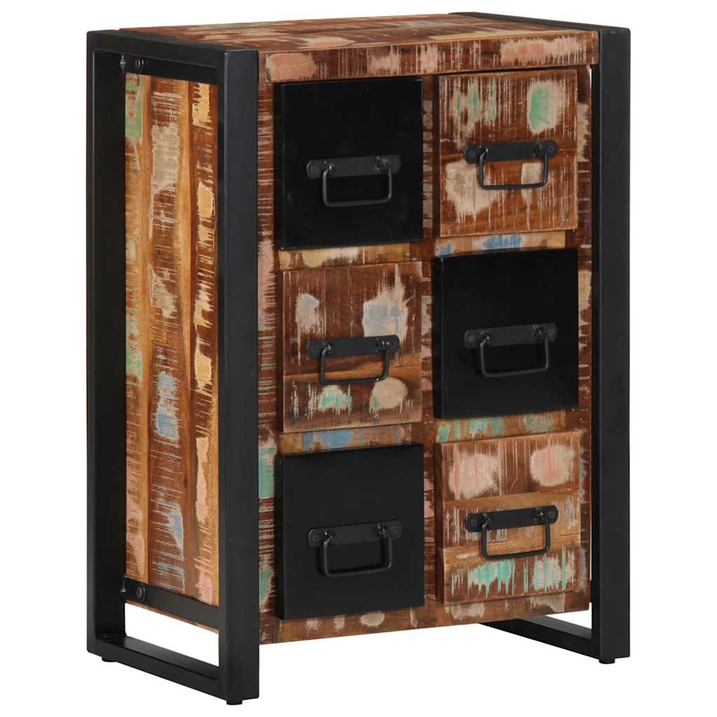 Dressoir 50x35x70 cm massief gerecycled hout