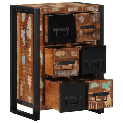 Dressoir 50x35x70 cm massief gerecycled hout
