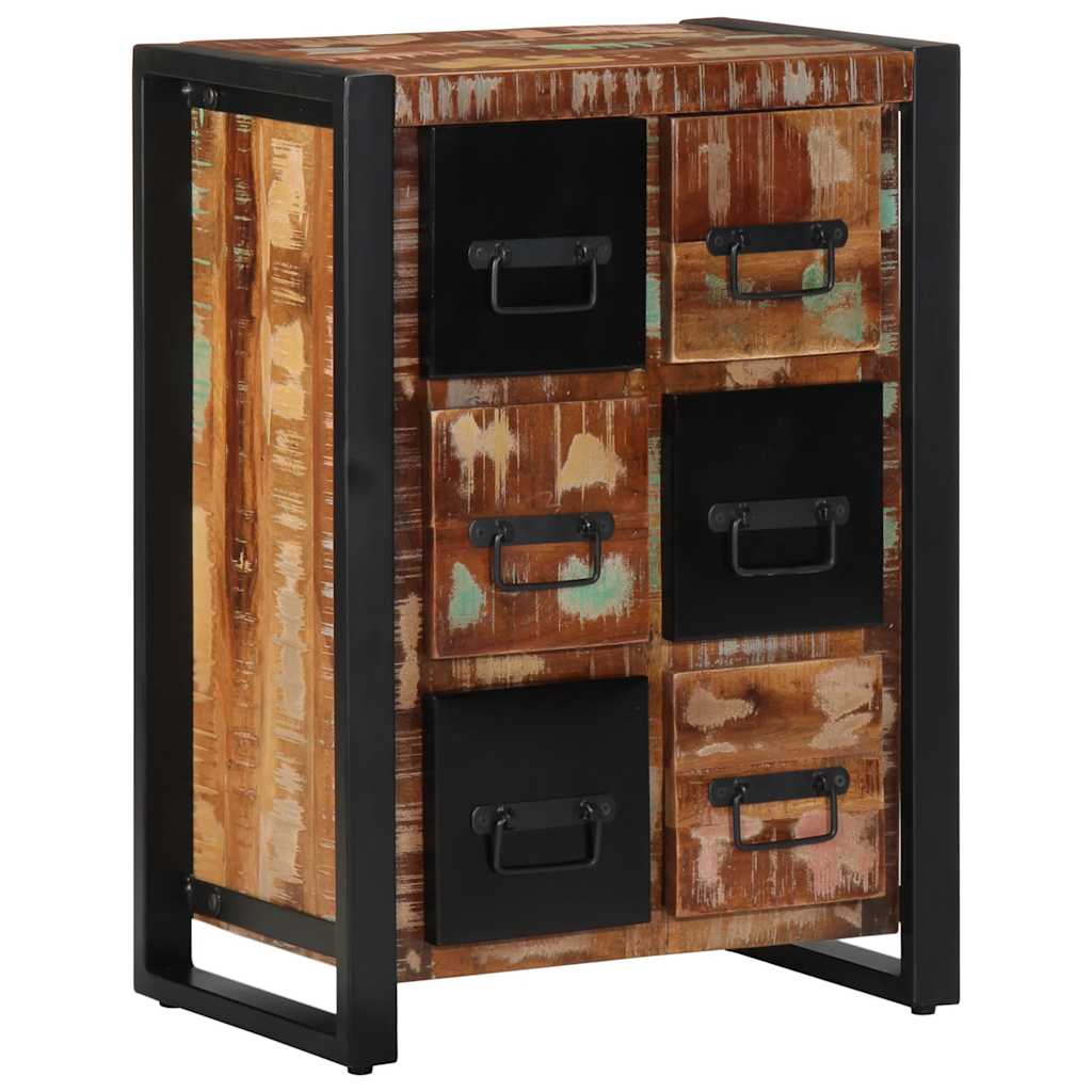 Dressoir 50x35x70 cm massief gerecycled hout
