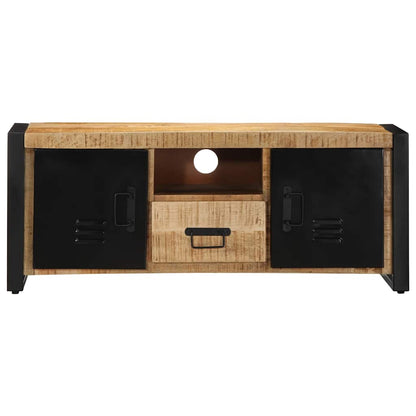 Tv-meubel 100x30x40 cm massief ruw mangohout