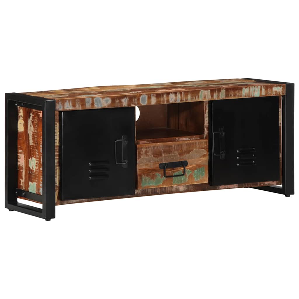 Tv-meubel 100x30x40 cm massief gerecycled hout
