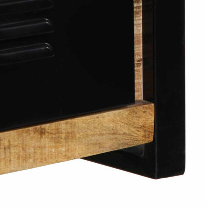 Tv-meubel 100x30x35 cm massief ruw mangohout