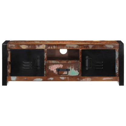 Tv-meubel 100x30x35 cm massief gerecycled hout