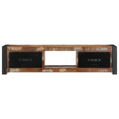 Tv-meubel 100x30x25 cm massief gerecycled hout