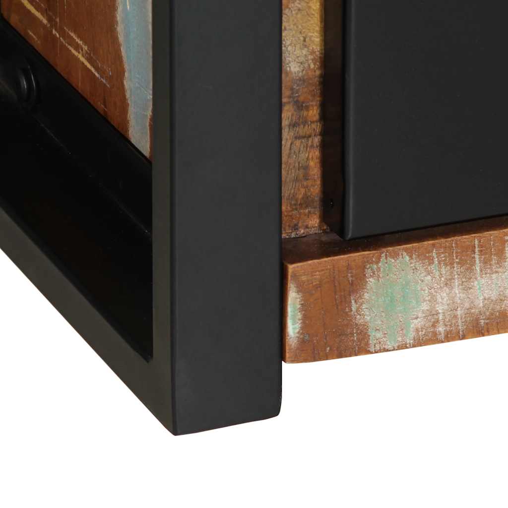 Tv-meubel 100x30x25 cm massief gerecycled hout