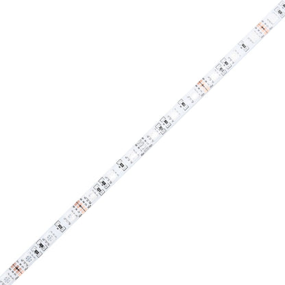 Nachtkastjes met LED's 2 st wandgemonteerd betongrijs