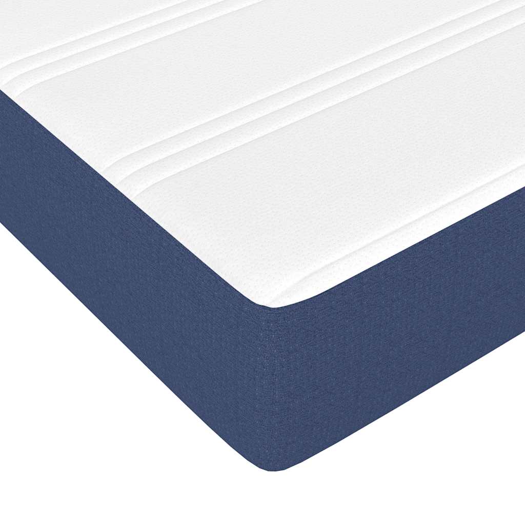 Pocketveringmatras voor kinderen 80x160 cm stof blauw