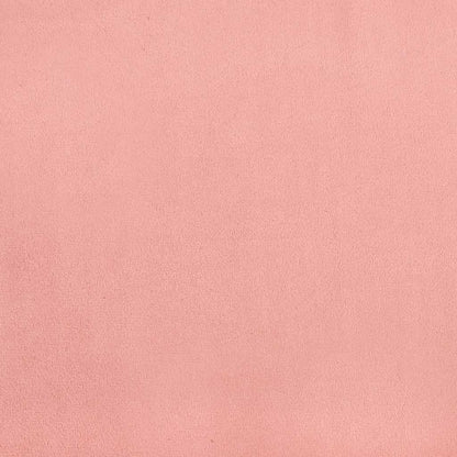Pocketveringmatras 80x210x20 cm fluweel roze