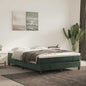 Pocketveringmatras 140x210x20 cm fluweel donkergroen
