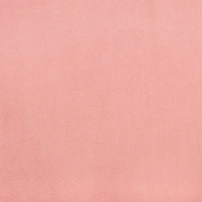 Pocketveringmatras 160x210x20 cm fluweel roze