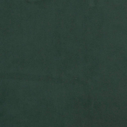 Pocketveringmatras 100x220x20 cm fluweel donkergroen