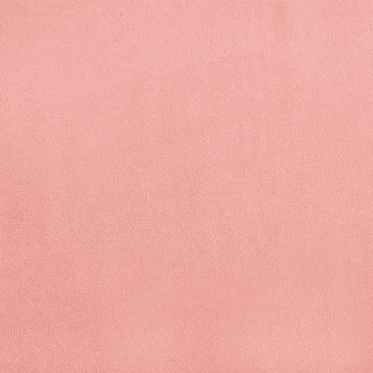 Pocketveringmatras 160x220x20 cm fluweel roze