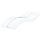 Schuimmatras hardheid H2 H3 80x210 cm wit