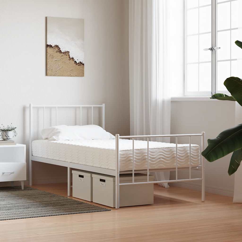 Schuimmatras hardheid H2 H3 90x210 cm wit
