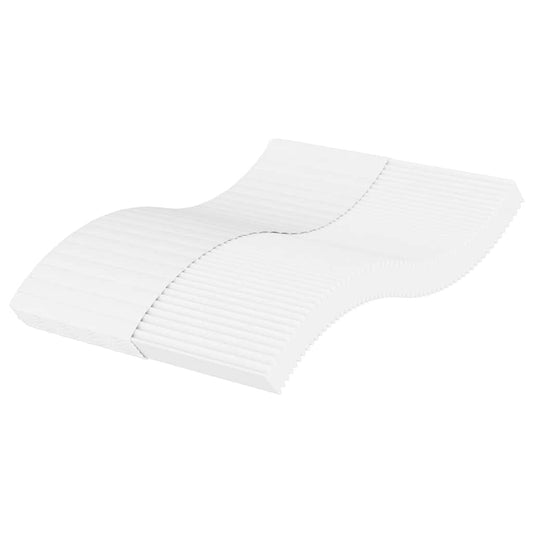 Schuimmatras hardheid H2 H3 120x210 cm wit