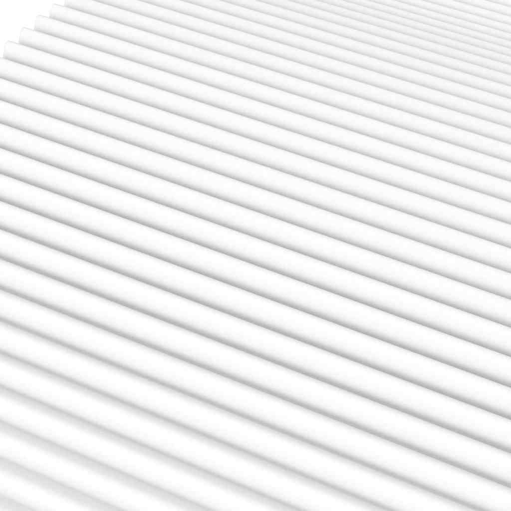 Schuimmatras hardheid H2 H3 160x210 cm wit