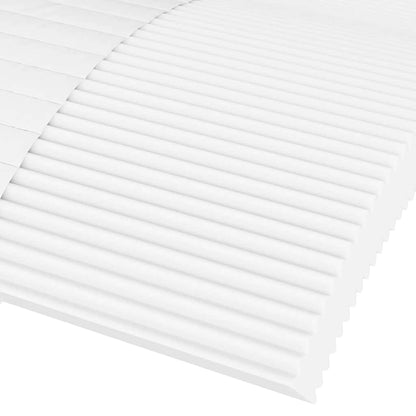 Schuimmatras hardheid H2 H3 160x210 cm wit