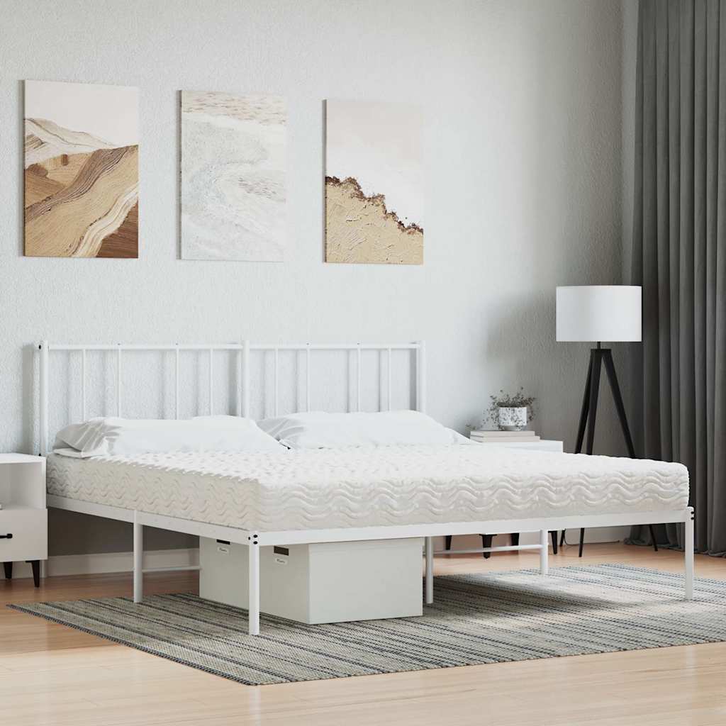Schuimmatras hardheid H2 H3 200x210 cm wit