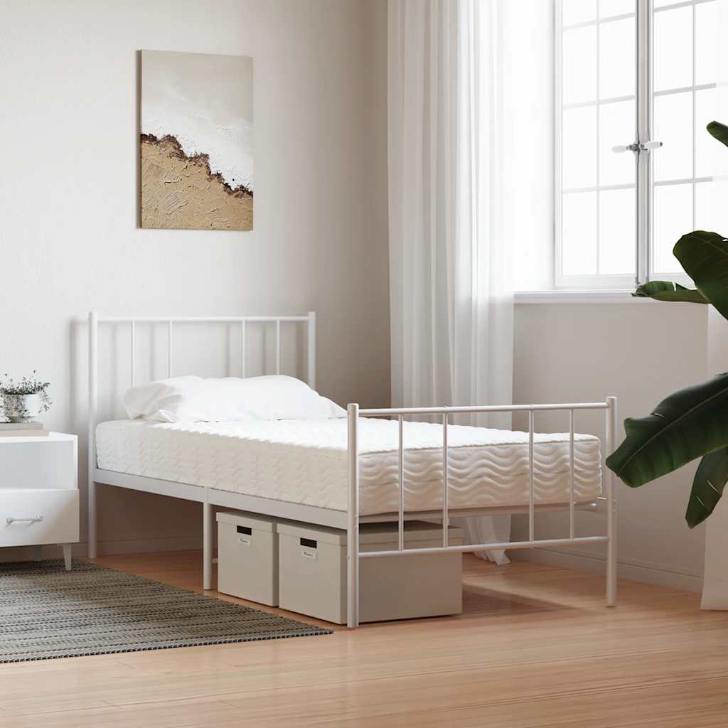 Schuimmatras hardheid H2 H3 80x220 cm wit