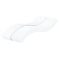 Schuimmatras hardheid H2 H3 90x220 cm wit