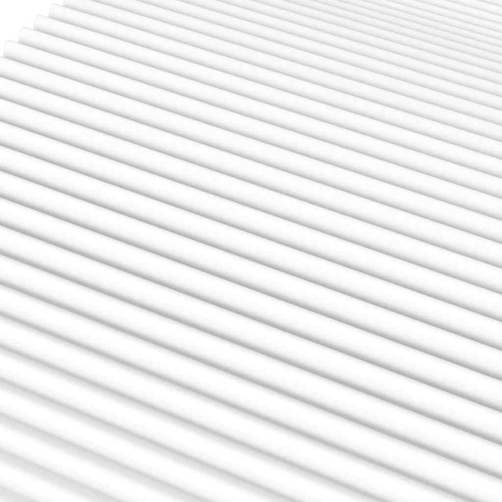 Schuimmatras hardheid H2 H3 120x220 cm wit