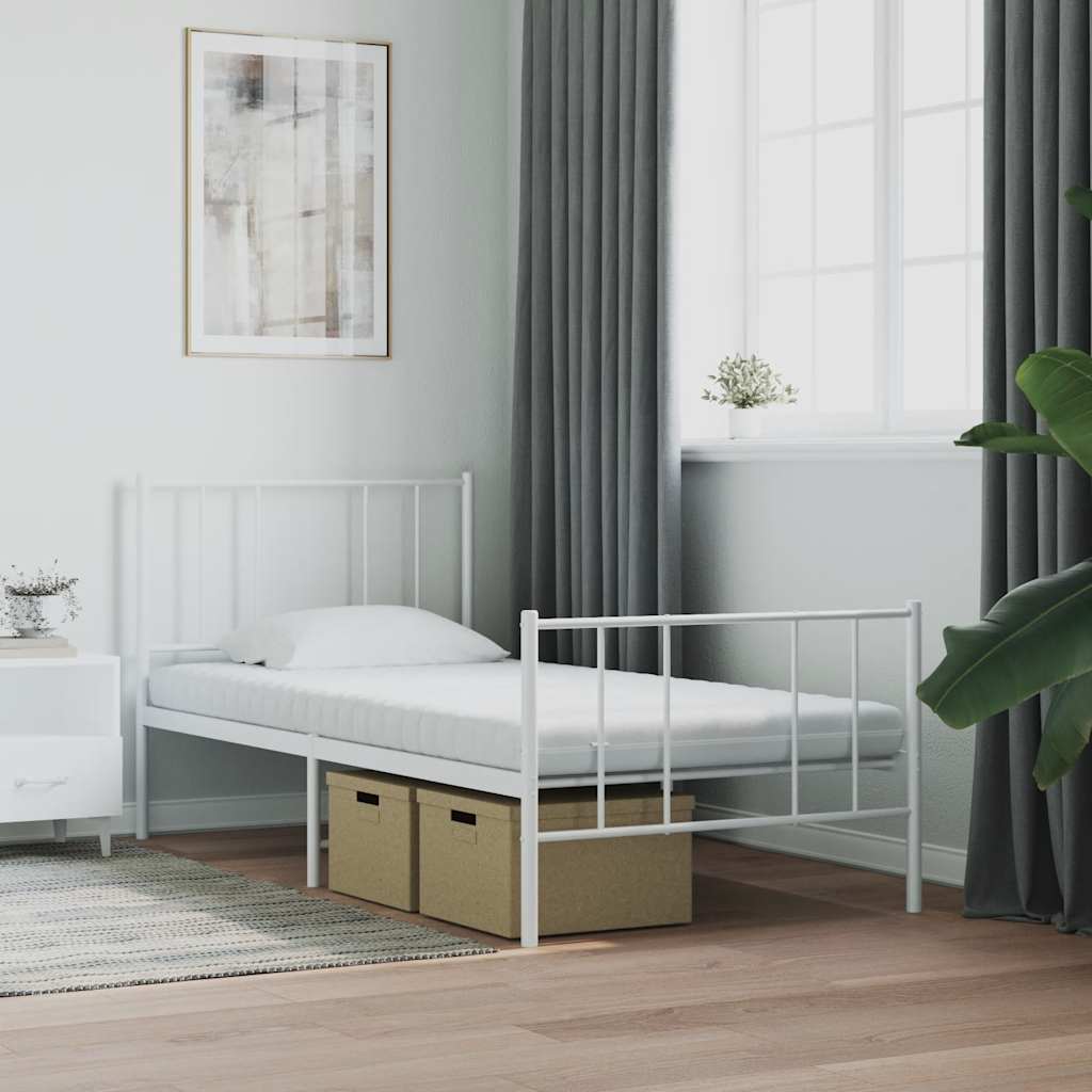 Schuimmatras 7 zones hardheid 20 ILD 80x210 cm wit