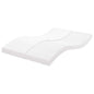Schuimmatras 7 zones hardheid 20 ILD 120x220 cm wit